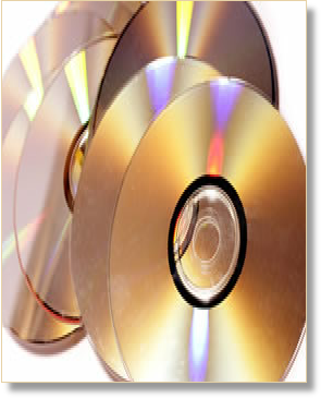 Audio CDs used for recordings for blind people